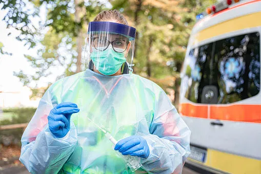 ambulanza con sistema a pressione negativa