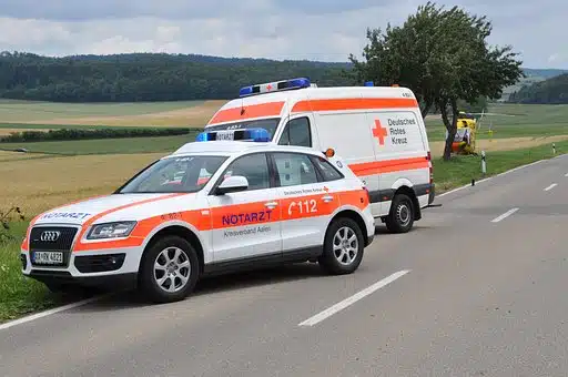 L'ambulanza taxi viene scelta per trasportare di pazienti non gravi Foto di Taxi sanitario in servizio a Modugno