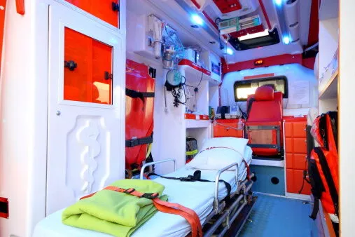 disinfezione e sanificazione ambulanza